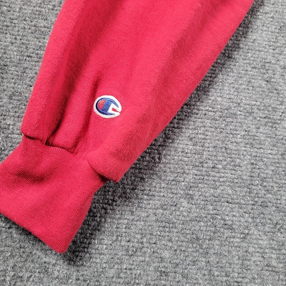 Stanford University Hoodie Mens Small Champion Cardinal Sweatshirt Pullover Coll - Picture 9 of 9